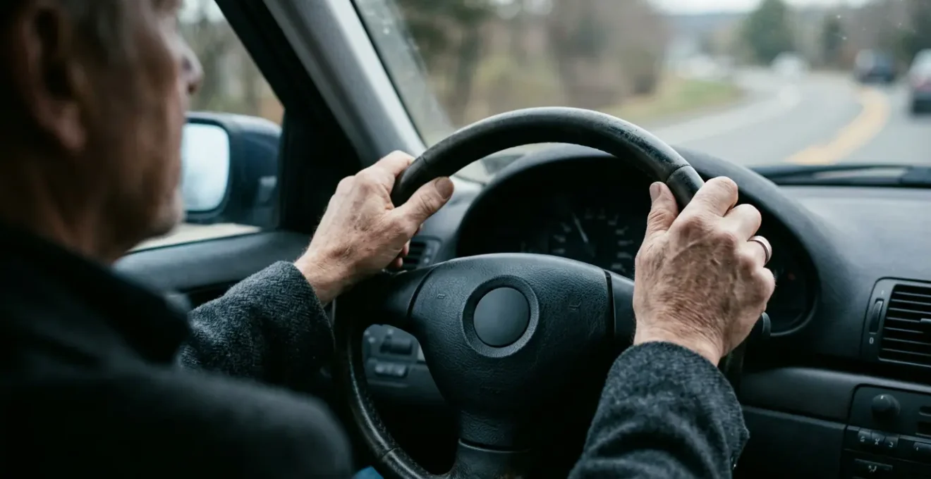 Conducteur au volant adoptant une conduite responsable pour retrouver son bonus apres accident