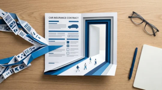 Processus de résiliation d'un contrat d'assurance automobile après un an grâce à la loi Hamon