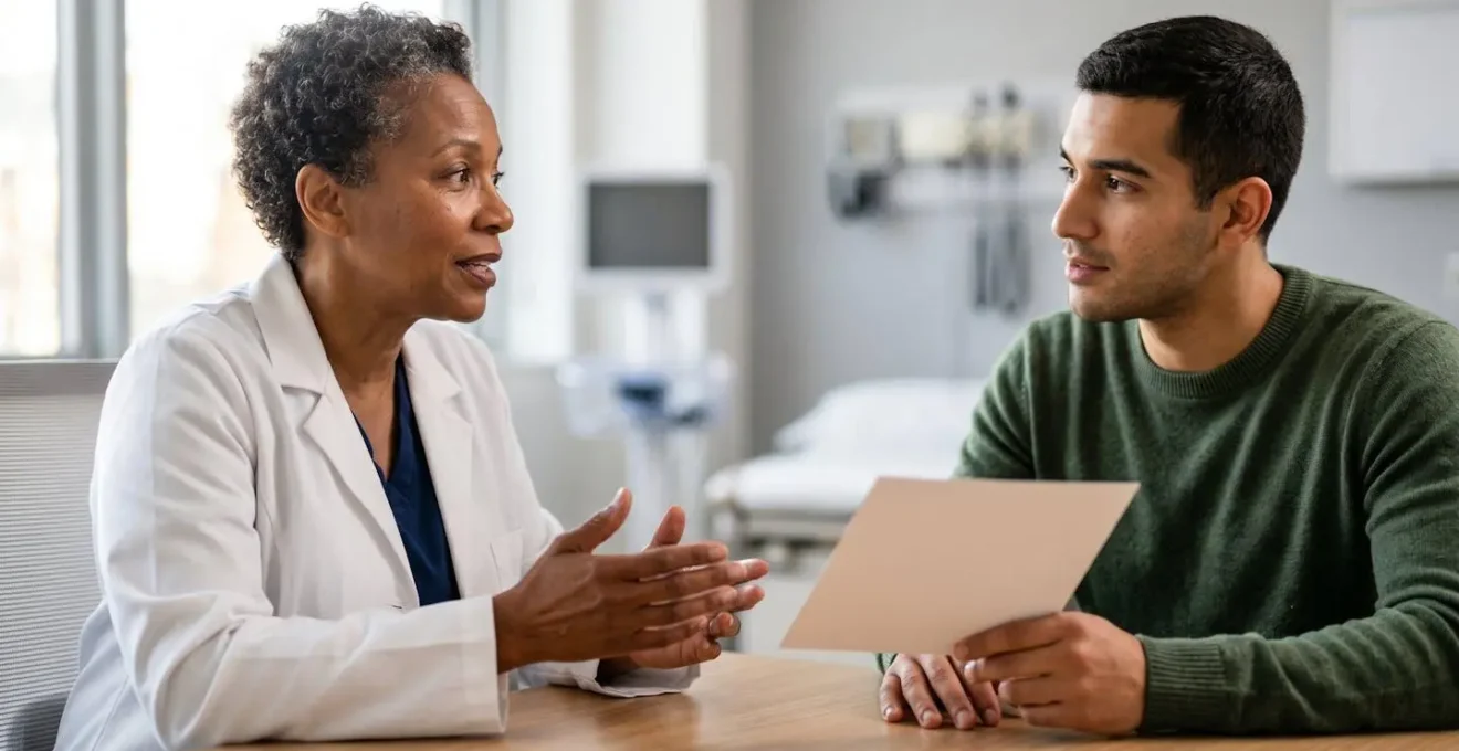 Consultation médicale préventive avant voyage international avec professionnel de santé