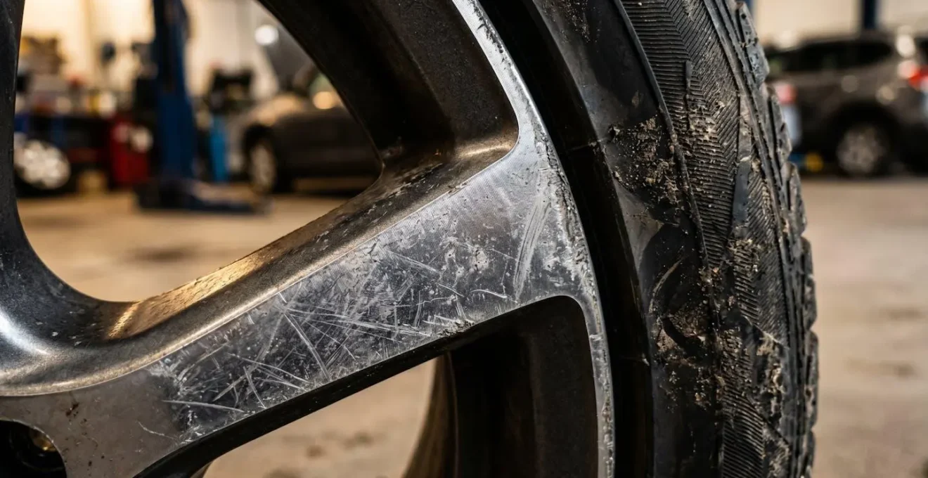 Inspection minutieuse des détails d'un véhicule par un expert automobile avant la restitution en LLD