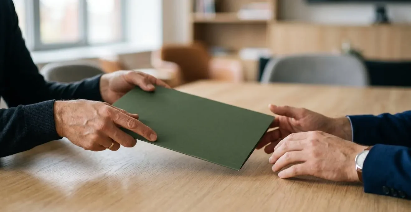 Représentation visuelle du processus de cession d'un contrat LOA entre deux personnes